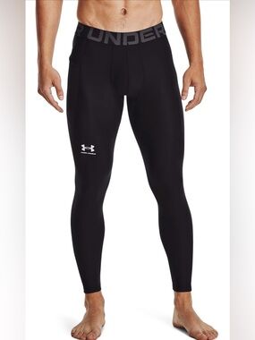 Under Armour • NWT HeatGear  Performance Compression Tights with Logo